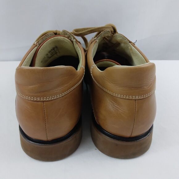Kenneth Cole Reaction Brown Leather Lace Up Oxford 2 Tone Y2K Preppy Men\'s 12 main image 13
